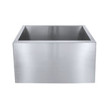 Denver 21-Inch Stainless Steel Apron-Front Single Bowl Farmhouse Kitchen Sink