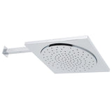 Claremont 12-Inch Square Rainfall ABS Shower Head with 15-3/4 Inch Shower Arm