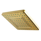 Claremont 8-Inch Square Raindrop ABS Shower Head