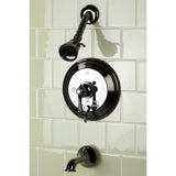 Water Onyx Single-Handle Pressure Balanced Tub and Shower Faucet with Diverter Handle