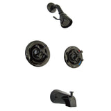 Water Onyx Double-Handle Pressure Balanced Tub and Shower Faucet