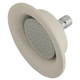 Victorian 6-1/4 Inch Ceramic Shower Head