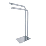Edenscape 31-Inch Freestanding Pedestal 2-Tier L-Shape Towel Rack