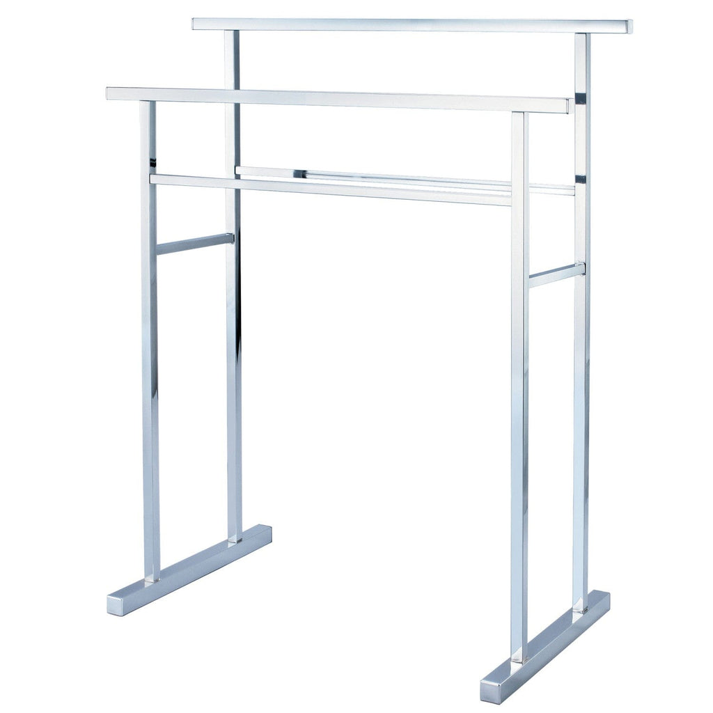Edenscape 32-Inch Freestanding Pedestal 4-Tier Towel Rack