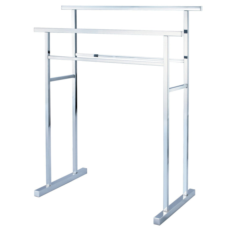Edenscape 32-Inch Freestanding Pedestal 4-Tier Towel Rack