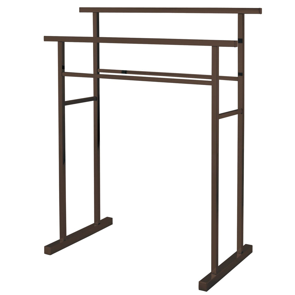 Edenscape 32-Inch Freestanding Pedestal 4-Tier Towel Rack