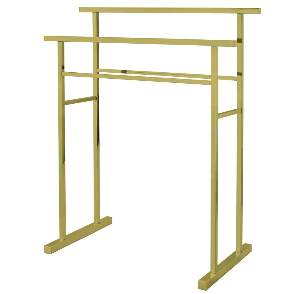 Edenscape 32-Inch Freestanding Pedestal 4-Tier Towel Rack
