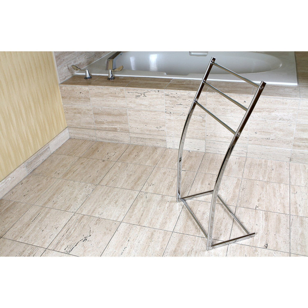 Edenscape 34-Inch Freestanding Pedestal 3-Tier Towel Rack