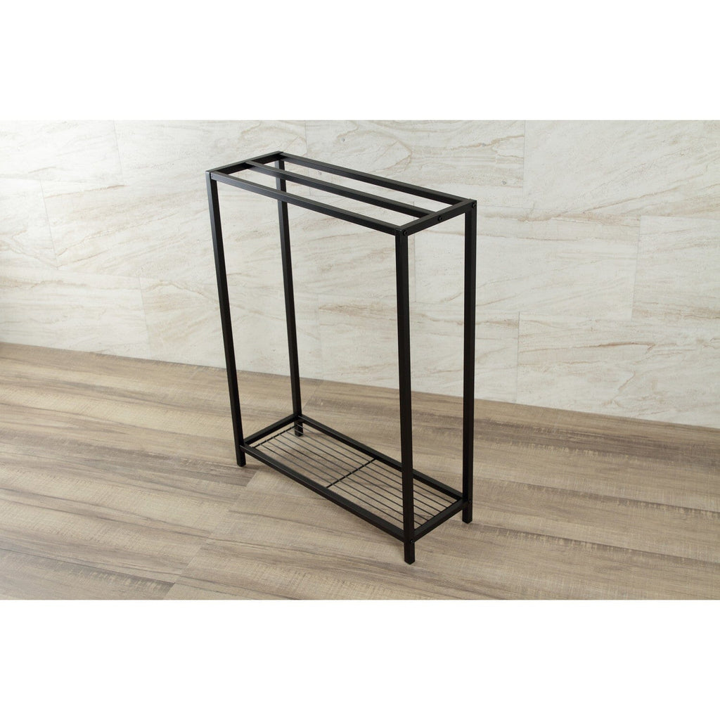 Edenscape 31-3/4 Inch Freestanding Pedestal 3-Tier Towel Rack