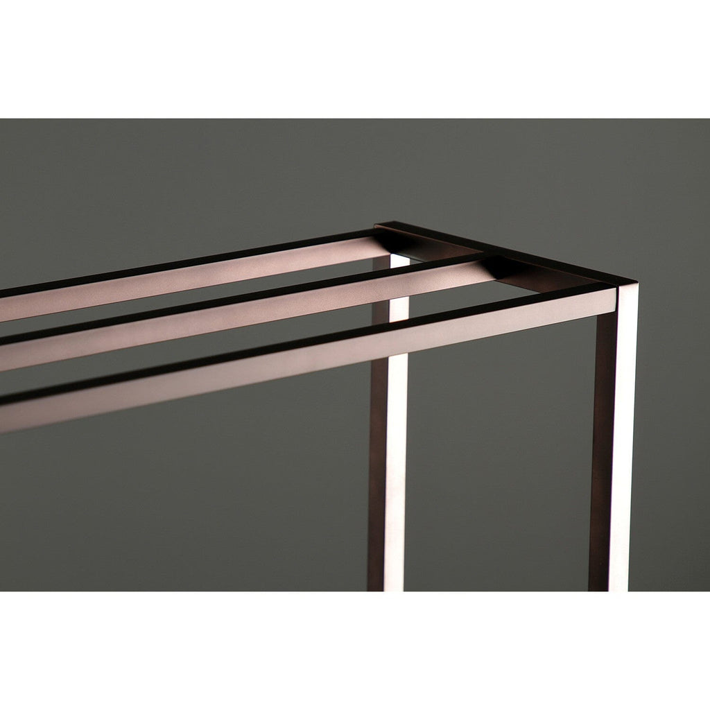 Edenscape 31-3/4 Inch Freestanding Pedestal 3-Tier Towel Rack