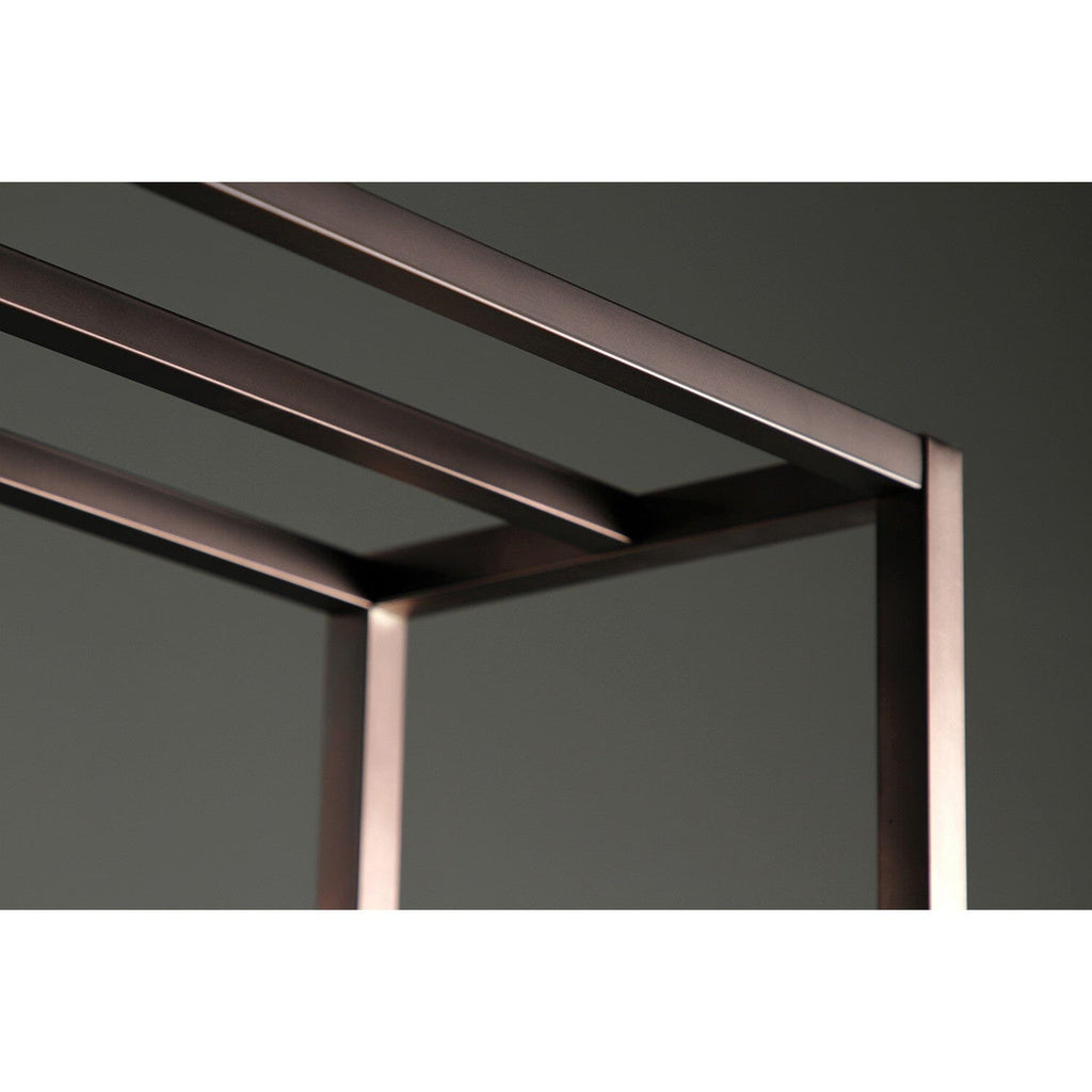 Edenscape 31-3/4 Inch Freestanding Pedestal 3-Tier Towel Rack