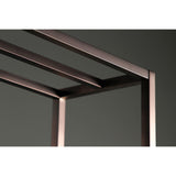 Edenscape 31-3/4 Inch Freestanding Pedestal 3-Tier Towel Rack