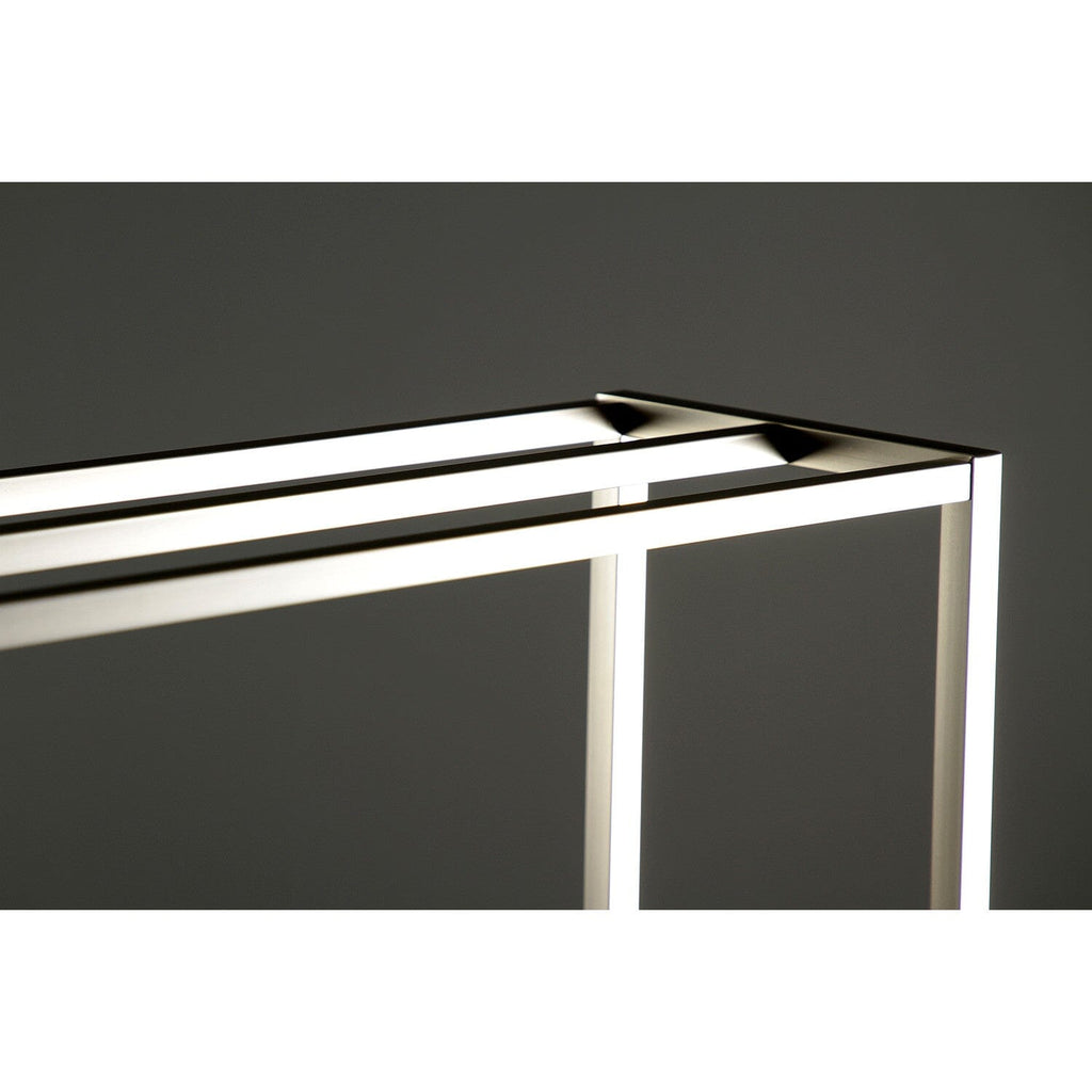 Edenscape 31-3/4 Inch Freestanding Pedestal 3-Tier Towel Rack