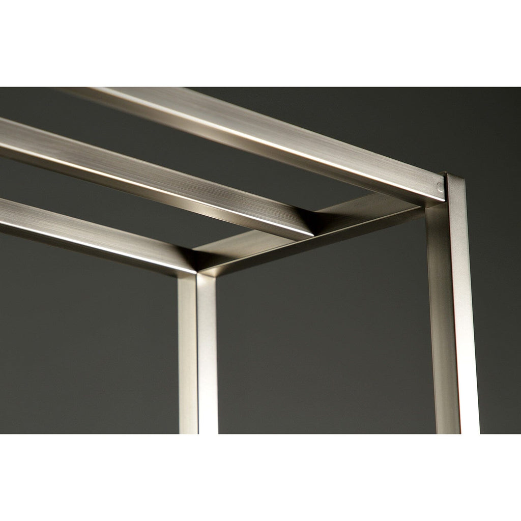 Edenscape 31-3/4 Inch Freestanding Pedestal 3-Tier Towel Rack