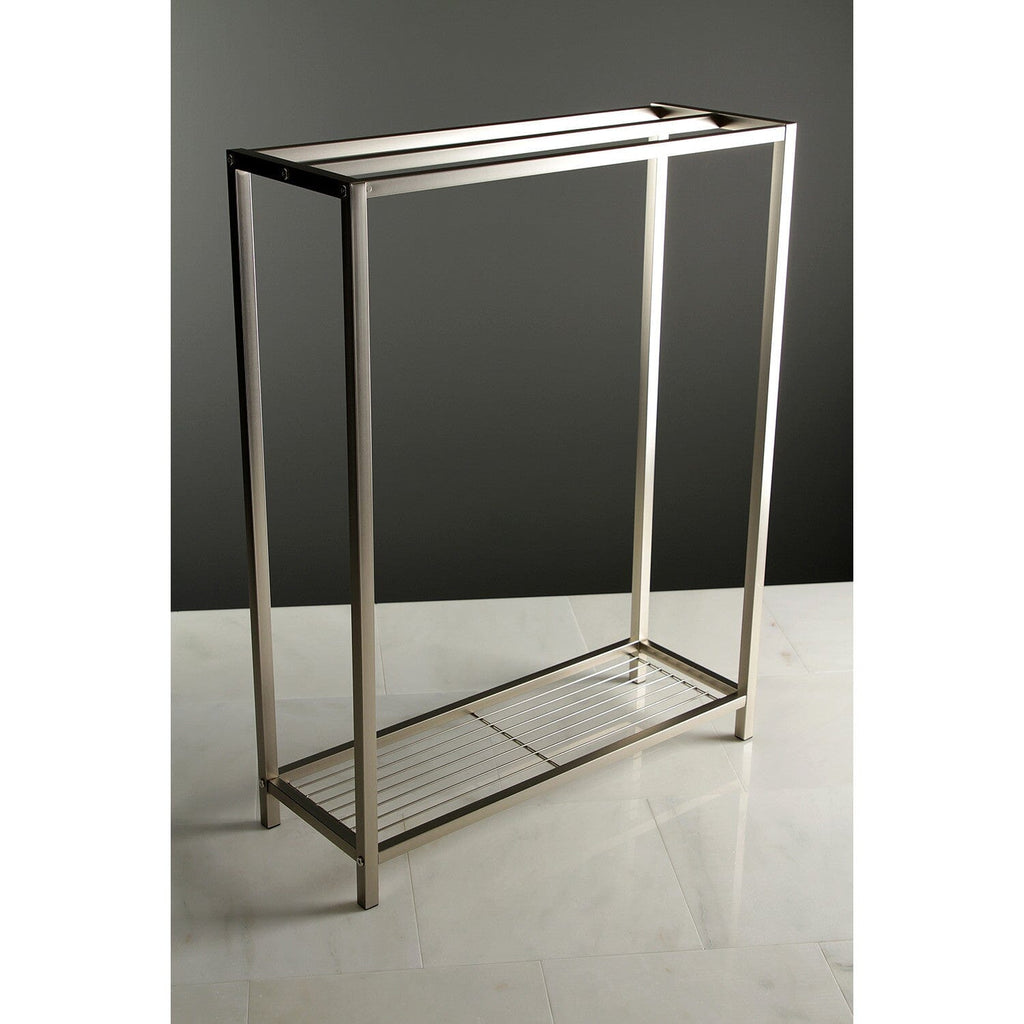 Edenscape 31-3/4 Inch Freestanding Pedestal 3-Tier Towel Rack