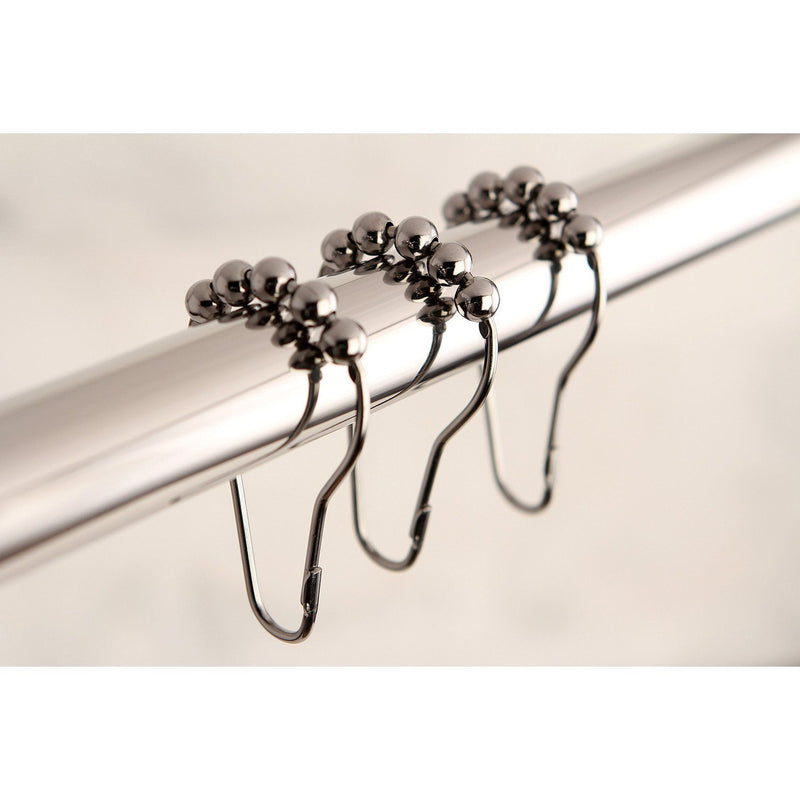 Edenscape Roller Ball Shower Curtain Rings (12 Pieces/Set)