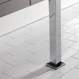 Fauceture 28-Inch Stainless Steel Console Sink Legs
