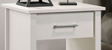 Celeste 20"W White 1-Drawer Nightstand Bedside Table