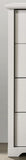 Elara 32"W White 4-Drawer Chest with Black Handles