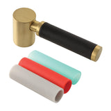Kaiser Brass Lever Handle with Neoprene Sleeve