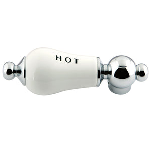 Aqua Vintage Porcelain Lever Handle (Hot Side)