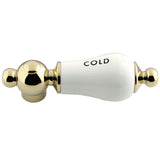 Aqua Vintage Cold Porcelain Lever Handle