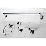 Americana 4-Piece 24-Inch Towel Bar Bathroom Accessory Set
