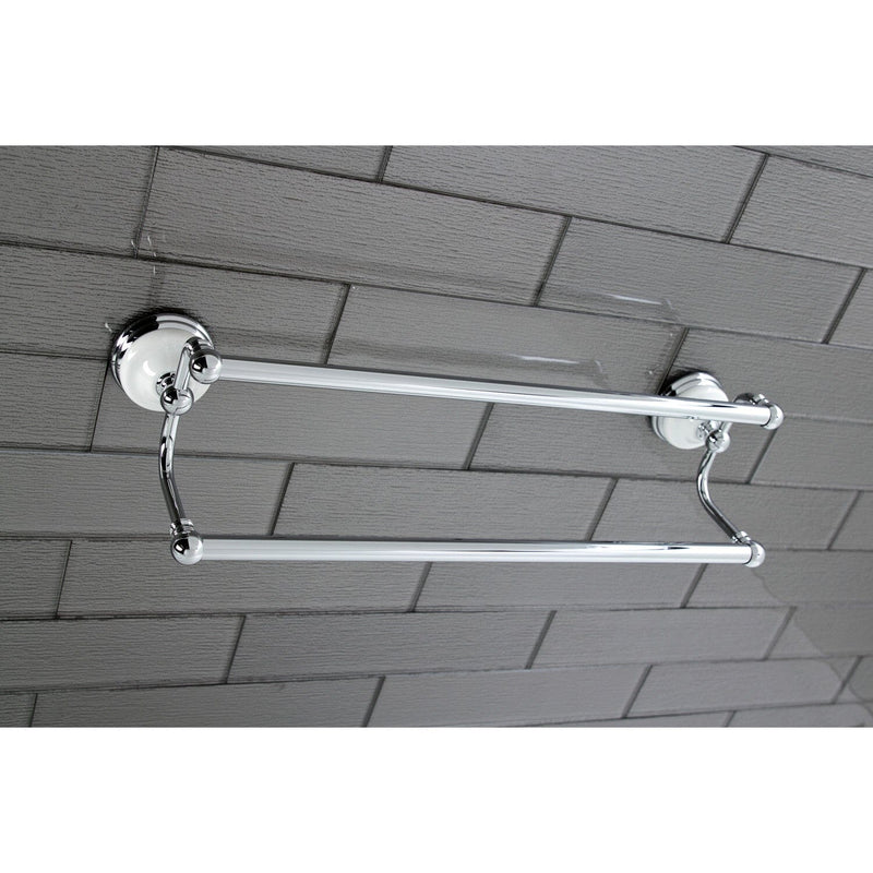 Vintage 18-Inch Double Towel Bar