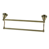 Heritage 18-Inch Double Towel Bar