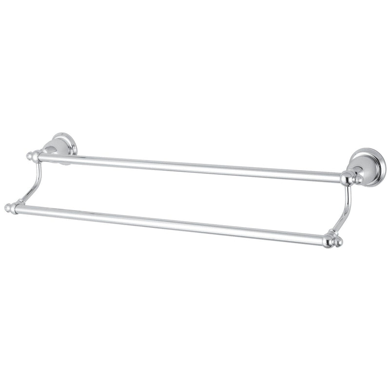 English Vintage 24-Inch Double Towel Bar