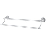 English Vintage 24-Inch Double Towel Bar