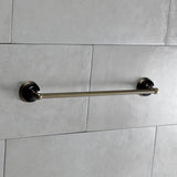 Water Onyx 18-Inch Single Towel Bar