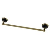 Water Onyx 18-Inch Single Towel Bar