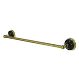 Water Onyx 18-Inch Single Towel Bar