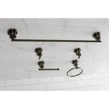 Concord 5-Piece 24-Inch Towel Bar Bathroom Accessory Set