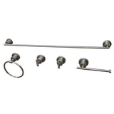 Concord 5-Piece 24-Inch Towel Bar Bathroom Accessory Set