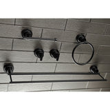 Concord 5-Piece 24-Inch Dual Towel Bar Bathroom Accessory Set