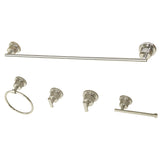 Concord 5-Piece 30-Inch Towel Bar Bathroom Accessory Set