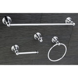 American Classic 4-Piece 18-Inch Towel Bar Bathroom Accessory Set