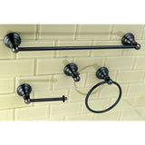 American Classic 4-Piece 18-Inch Towel Bar Bathroom Accessory Set