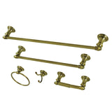 Provence 5-Piece 18-Inch and 24-Inch Towel Bars Bathroom Accessory Set