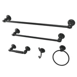 Provence 5-Piece 18-Inch and 24-Inch Towel Bars Bathroom Accessory Set