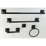 Serano 5-Piece 18-Inch and 24-Inch Towel Bars Bathroom Accessory Set