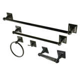Serano 5-Piece 18-Inch and 24-Inch Towel Bars Bathroom Accessory Set
