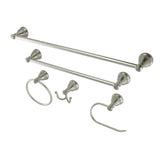 Mesa Verde 5-Piece 18-Inch and 24-Inch Towel Bars Bathroom Accessory Set