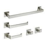 Lasdun 5-Piece 18-Inch Towel Bar Bathroom Accessory Set