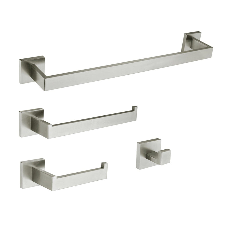 Lasdun 4-Piece 18-Inch Towel Bar Bathroom Accessory Set