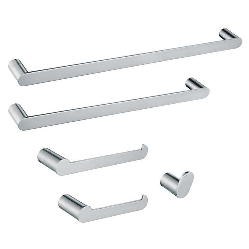 Dessau 5-Piece 18-Inch and 24-Inch Towel Bars Bathroom Accessory Set