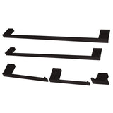 Metzinger 5-Piece 18-Inch and 24-Inch Towel Bars Bathroom Accessory Set