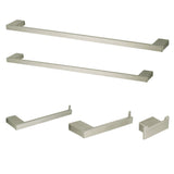 Metzinger 5-Piece 18-Inch and 24-Inch Towel Bars Bathroom Accessory Set